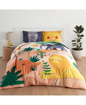 In The Savanna 100 Cotton Duvet Pillowcase Set