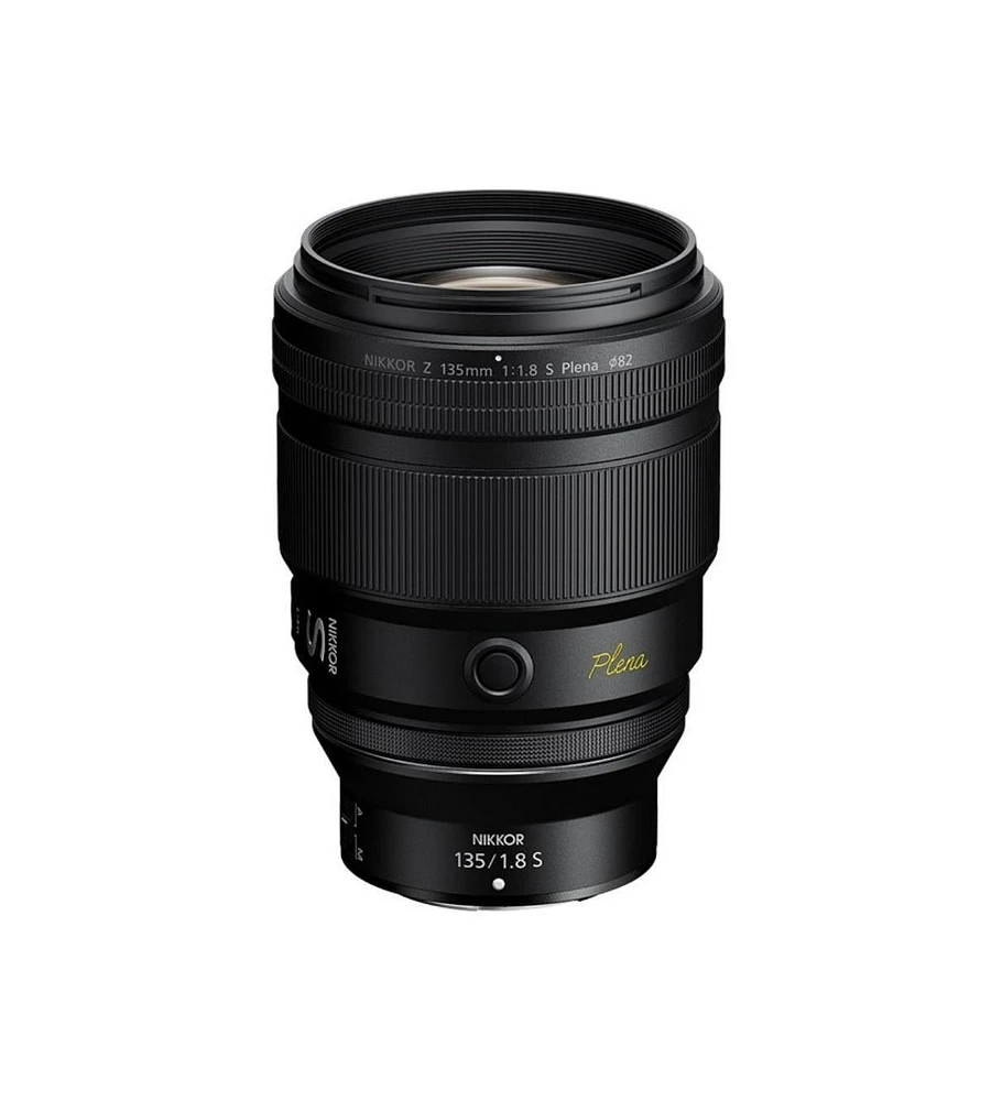 Nikon Nikkor Z 135mm f/1.8 S Plena Lens with 11-Rounded-Blade Aperture, Weather-Sealed for Protection