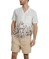 Native Youth Men's Regular-Fit Floral Shirt