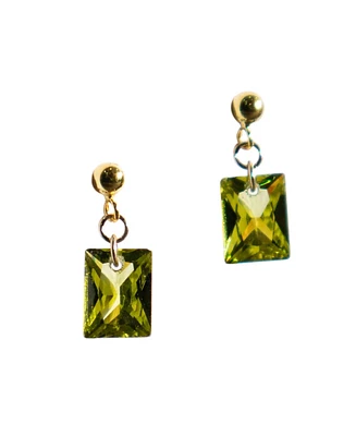 seree Denise - Green zircon earrings