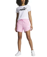 Puma Women's High-Rise French Terry Shorts