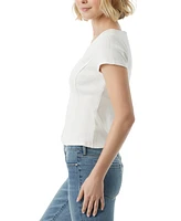 Jessica Simpson Women's Mini Cap-Sleeve Top