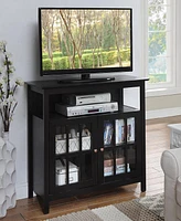 Convenience Concepts 36" Big Sur Highboy Tv Stand with Storage Cabinets