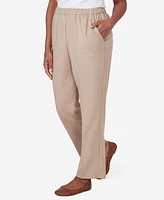 Alfred Dunner Women's Tuscan Sunset Twill Average Length Pants