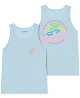 Chubbies Men's The Neon Dream Logo Graphic Tank