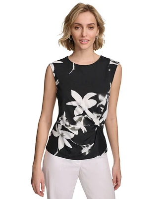 Calvin Klein Women's Printed Sleeveless Top