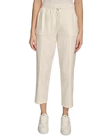 Calvin Klein Women's Drawstring Cotton Pants