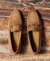 Mango Women's Suede Leather Moccasins