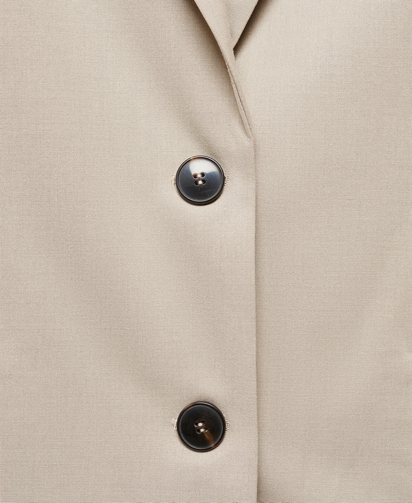 Mango Women's Buttons Detail Suit Blazer