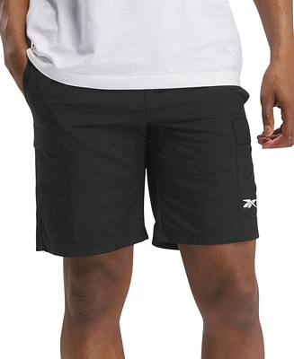 Reebok Men's Classics Uniform Regular-Fit 9" Cargo Shorts
