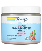 Solaray D-Mannose with CranActin Powder 2 000 mg - 8 oz (226 g) - Assorted Pre