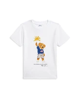 Polo Ralph Lauren Toddler and Little Boys Polo Bear Cotton Jersey T-shirt