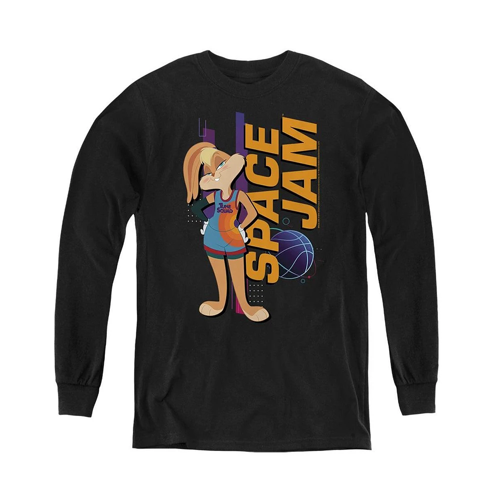 Space Jam 2 Boys Youth Lola Standing Long Sleeve Sweatshirt