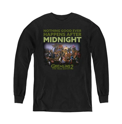 Gremlins Boys 2 Youth After Midnight Long Sleeve Sweatshirt