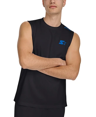 Starter Men's Regular-Fit Logo Graphic Sleeveless T-Shirt