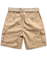 Ring of Fire Big Boys Bobby Twill Cargo Shorts with D-Ring Belt