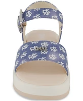 Dkny Little & Big Girls Lottie Brea Logo Platform Sandals