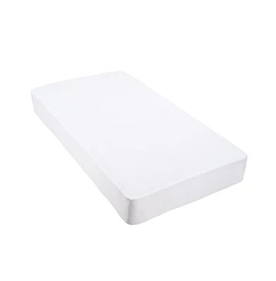 Yescom Cotton Terry Mattress Protector Waterproof Hypoallergenic Vinyl Free Fitted Cover Full