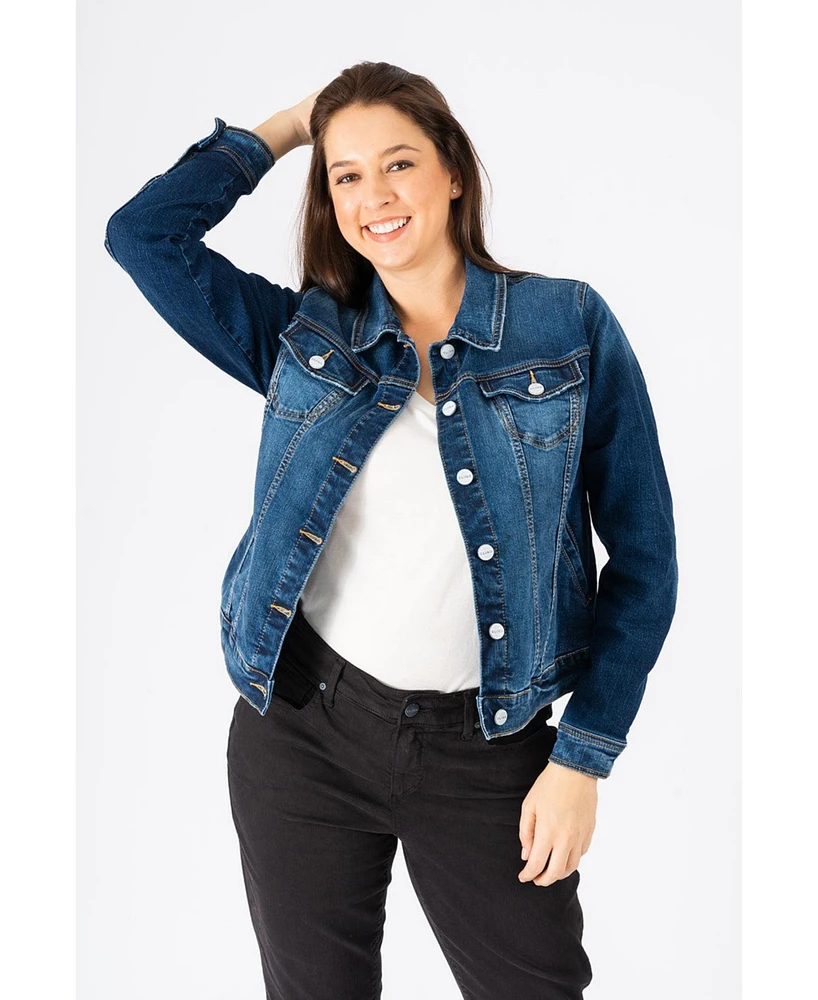 Slink Jeans Plus Denim Jacket