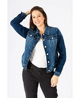 Slink Jeans Plus Denim Jacket