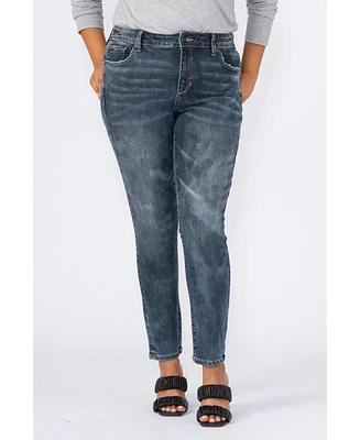 Slink Jeans Plus High Rise Ankle Skinny