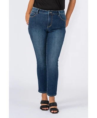 Slink Jeans Plus High Rise Ankle Skinny