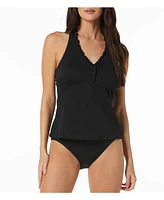 Beach House Swim Nina Ruffled Trim Tankini Top