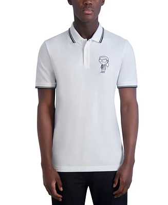 Karl Lagerfeld Paris Men's Character Polo Shirt