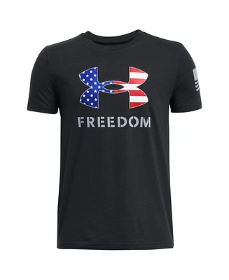Under Armour Big Boys Freedom Logo Graphic Short Sleeve T-Shirt