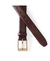 Lands' End Men's Feather Edge Dress Belt