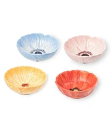 Godinger Flower Power Set of Four Bowls