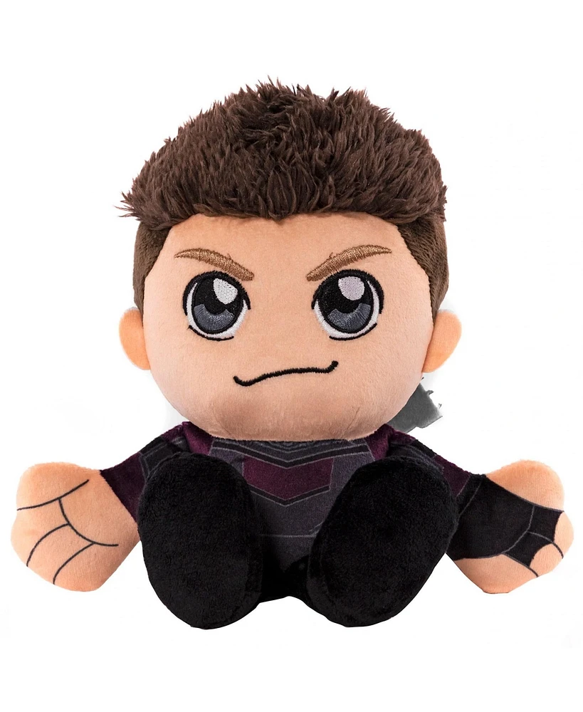 Bleacher Creatures Marvel Hawkeye 8" Kuricha Sitting Plush - Soft Chibi Inspired Toy