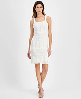 Taylor Women's Crochet Bodycon Dress