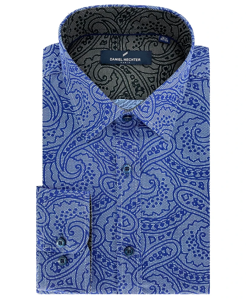 Daniel Hechter Men's Paisley Dress Shirt