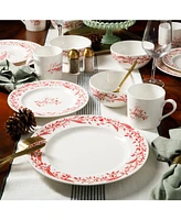 Martha Stewart Holiday Vines 16 Piece Dinnerware Set, Service for 4