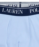 Polo Ralph Lauren Big Boys Cotton Stretch Boxer Briefs 3-Pack