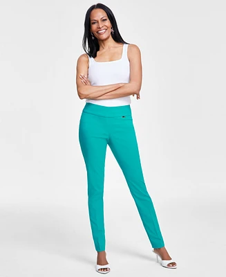 I.n.c. International Concepts Women's Mid-Rise Skinny Pants, Regular, Long & Short Lengths, Created for Macy's
