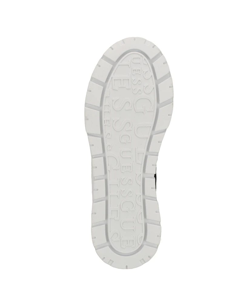 Guess Women's Tesie Tread Bottom Platform Lace Up Sneakers