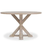 Catriona 5pc Dining Set (Round Table & 4 Wood Side Chairs)