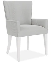 Catriona Striped Upholstered Arm Chair
