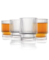 Fifth Avenue Manufacturers Old Fashioned Glasses, Set of 4