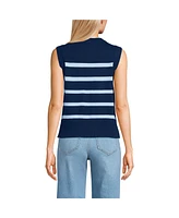 Lands' End Women's Drifter Easy Vest Sweater