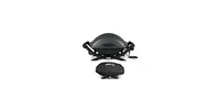 Weber Q 2400 Electric Grill (Black) with Grill Cover Bundle