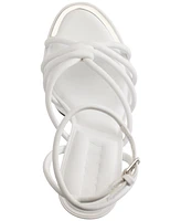 Dkny Women's Delicia Strappy Knotted Platform Sandals