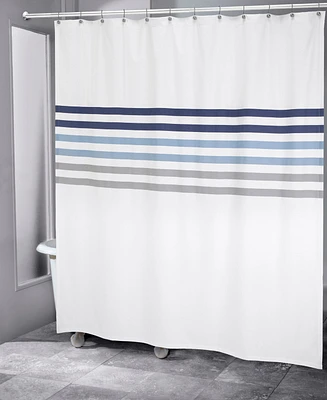 Izod Augusta Stripe Shower Curtain, 72" x 72"