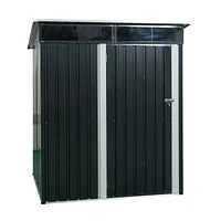 5FT X 3FT Outdoor Metal Storage Shed Transparent Plate
