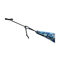 Portable Camping Hammock Cloth, Two Person Blue Leaf Print