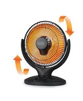 Black & Decker Black and Decker Portable Heater for Rooms up to 161 Sq. Ft., Oscillating Space Heater and Heater for Bedroom with Overheat Protection