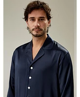 22 Momme Long Silk Pajamas Set for Men