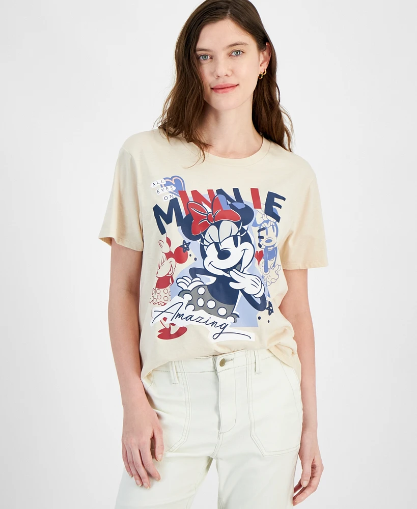 Disney Juniors' Amazing Minnie Mouse Crewneck T-Shirt